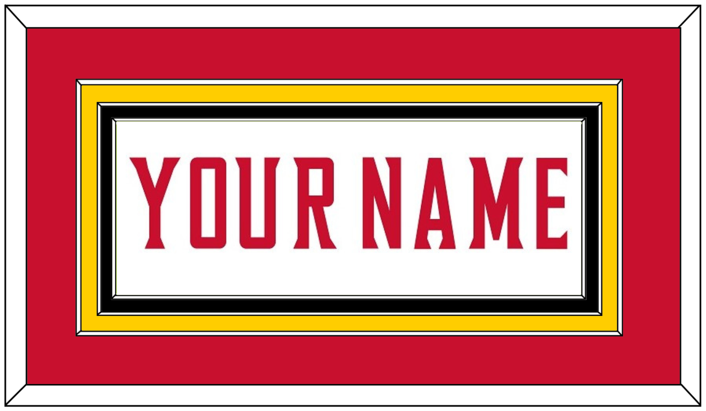Maryland Basketball Name - Home White (2013-2015) - Premier Tier 2