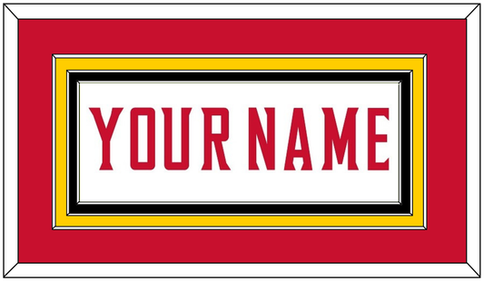 Maryland Basketball Name - Home White (2013-2015) - Premier Tier 2