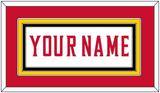 Maryland Basketball Name - Home White (2013-2015) - Triple Mat 2
