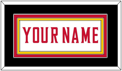 Maryland Basketball Name - Home White (2013-2015) - Premier Tier 3