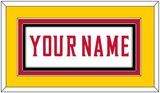 Maryland Basketball Name - Home White (2013-2015) - Triple Mat 4