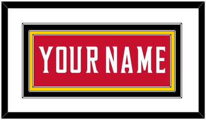 Maryland Basketball Name - Road Red (2013-2015) - Premier Tier 1