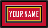 Maryland Basketball Name - Road Red (2013-2015) - Triple Mat 2