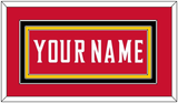 Maryland Basketball Name - Road Red (2013-2015) - Triple Mat 2