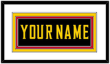 Maryland Basketball Name - Road Black (2013-2015) - Triple Mat 1