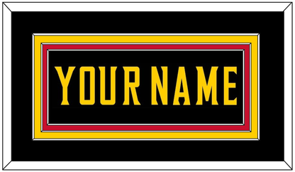 Maryland Basketball Name - Road Black (2013-2015) - Premier Tier 2