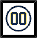 Baseball Number - 2019 World Series Home White - Double Mat 1