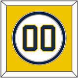 Baseball Number - 2019 World Series Home White - Double Mat 4