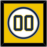 Baseball Number - 2019 World Series Home White - Double Mat 4