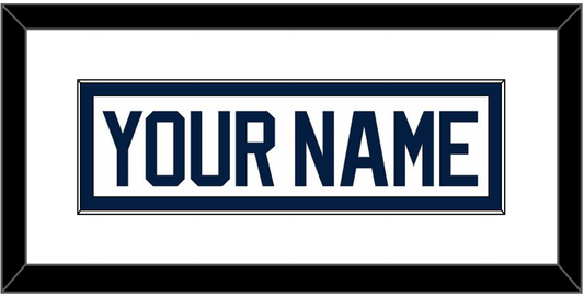 Michigan Hockey Nameplate - Home White (2021-2023) - Essential Tier 1