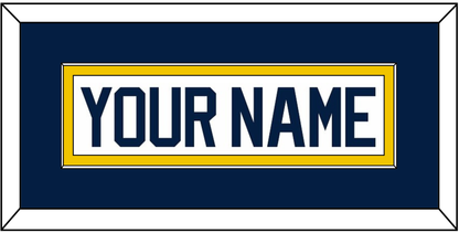 Michigan Hockey Nameplate - Home White (2021-2023) - Essential Tier 3