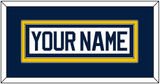 Michigan Hockey Nameplate - Home White (2021-2023) - Double Mat 2