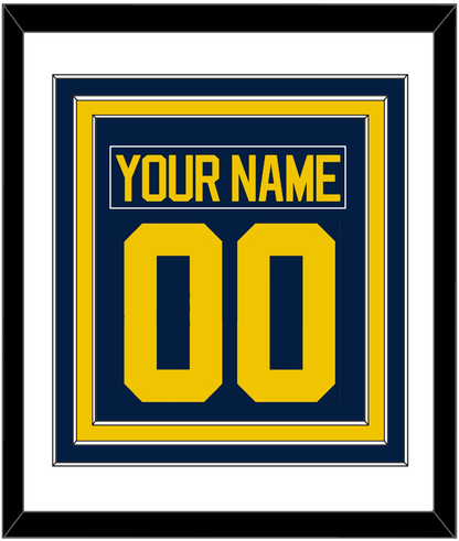 Michigan Nameplate & Full-Size Number - Combined
