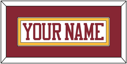 Minnesota Hockey Nameplate - Home White - Essential Tier 2