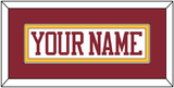 Minnesota Hockey Nameplate - Home White - Single Mat 2
