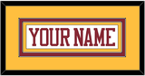 Minnesota Hockey Nameplate - Home White - Double Mat 3