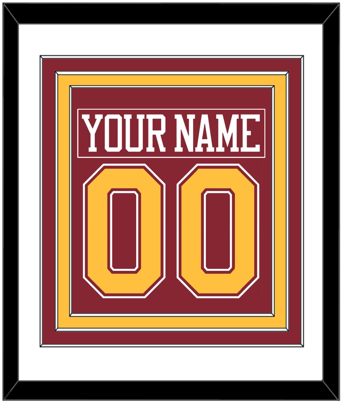 Minnesota Nameplate & Full-Size Number - Combined
