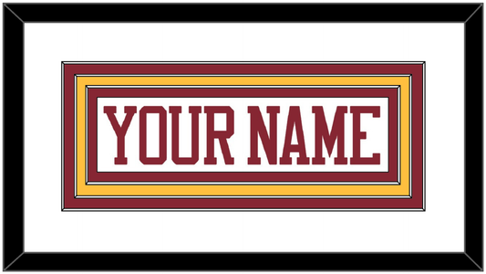Minnesota Hockey Nameplate - Home White - Premier Tier 1