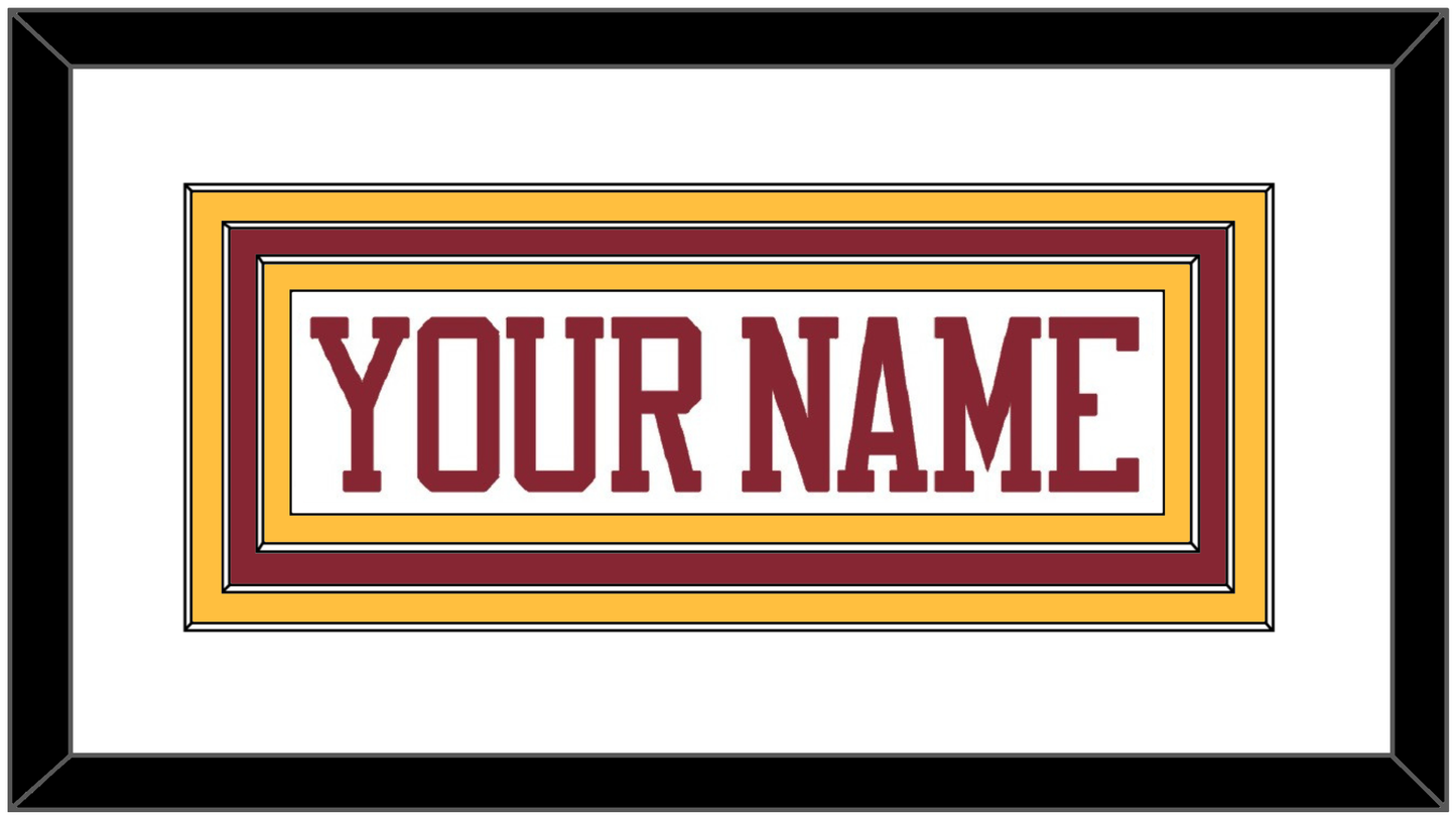 Minnesota Hockey Nameplate - Home White - Premier Tier 2