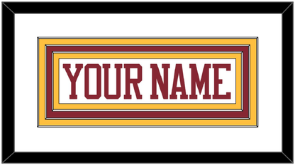 Minnesota Hockey Nameplate - Home White - Premier Tier 2