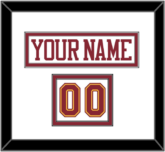 Minnesota Nameplate & Number (Shoulder) - Home White - Signature Tier 2