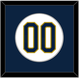 Notre Dame Baseball Number - Home White - Single Mat 1