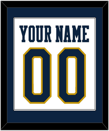 Notre Dame Basketball Name & Number - Home White - Essential Tier 1