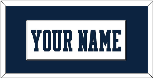 Notre Dame Basketball Name - Home White - Essential Tier 1