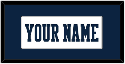 Notre Dame Basketball Name - Home White - Essential Tier 1