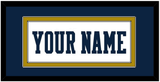 Notre Dame Basketball Name - Home White - Double Mat 2