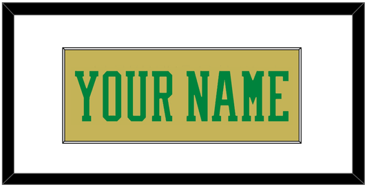 Notre Dame Basketball Name - Alternate Gold (2014-2015) - Essential Tier 1