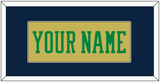 Notre Dame Basketball Name - Alternate Gold (2014-2015) - Single Mat 3