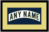 Notre Dame Hockey Nameplate - Home White - Single Mat 3