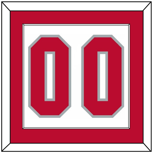Ohio State Basketball Number - Home White (2013-2014) - Essential Tier 1