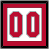 Ohio State Basketball Number - Home White (2013-2014) - Single Mat 1