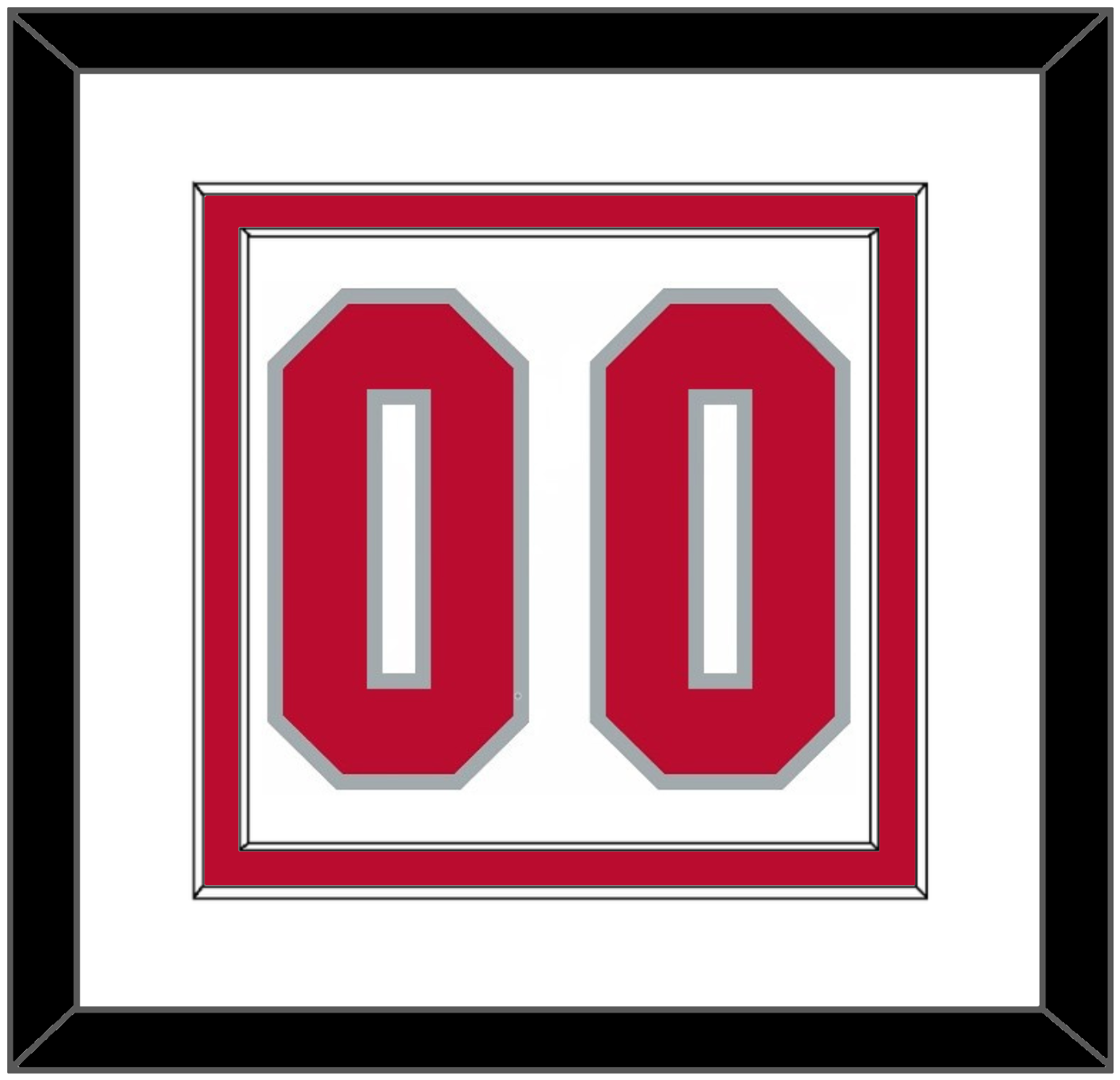 Ohio State Basketball Number - Home White (2013-2014) - Signature Tier 1