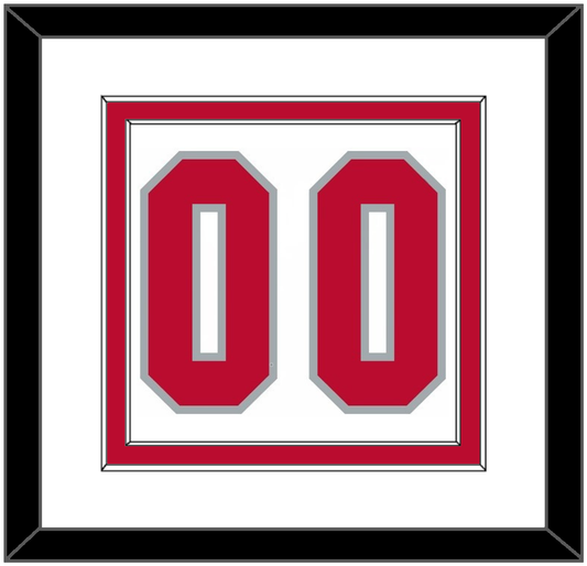 Ohio State Basketball Number - Home White (2013-2014) - Signature Tier 1