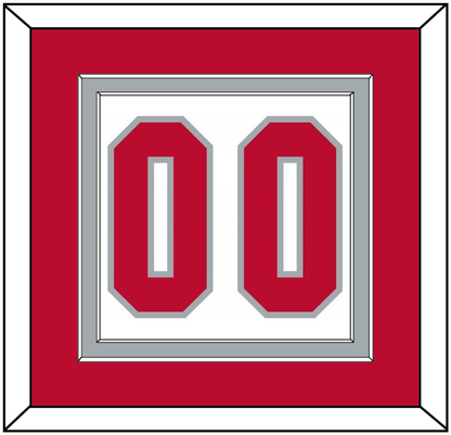 Ohio State Basketball Number - Home White (2013-2014) - Signature Tier 2