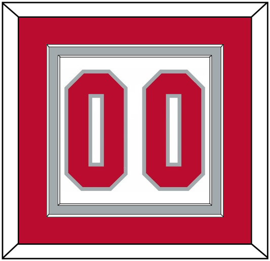 Ohio State Basketball Number - Home White (2013-2014) - Signature Tier 2