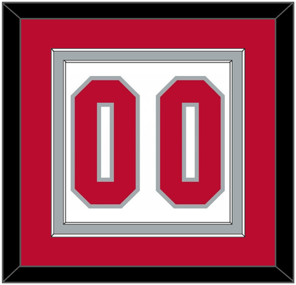 Ohio State Basketball Number - Home White (2013-2014) - Signature Tier 2