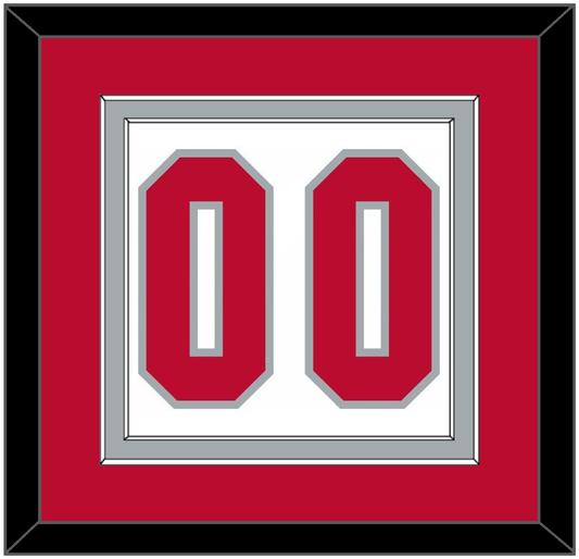 Ohio State Basketball Number - Home White (2013-2014) - Signature Tier 2
