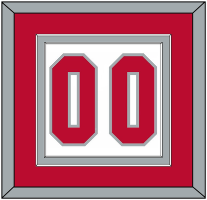 Ohio State Basketball Number - Home White (2013-2014) - Signature Tier 2