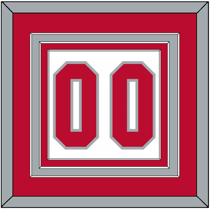 Ohio State Basketball Number - Home White (2013-2014) - Premier Tier 2
