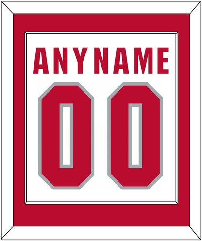 Ohio State Basketball Name & Number - Home White (2013-2014) - Essential Tier 1