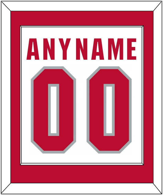 Ohio State Basketball Name & Number - Home White (2013-2014) - Essential Tier 1
