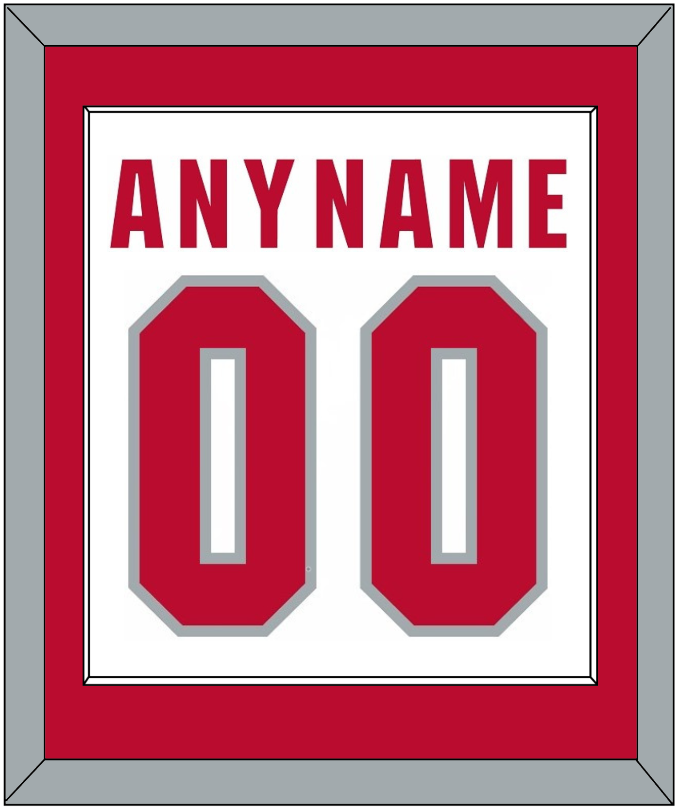 Ohio State Basketball Name & Number - Home White (2013-2014) - Essential Tier 1
