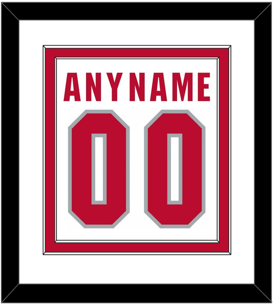 Ohio State Basketball Name & Number - Home White (2013-2014) - Signature Tier 1