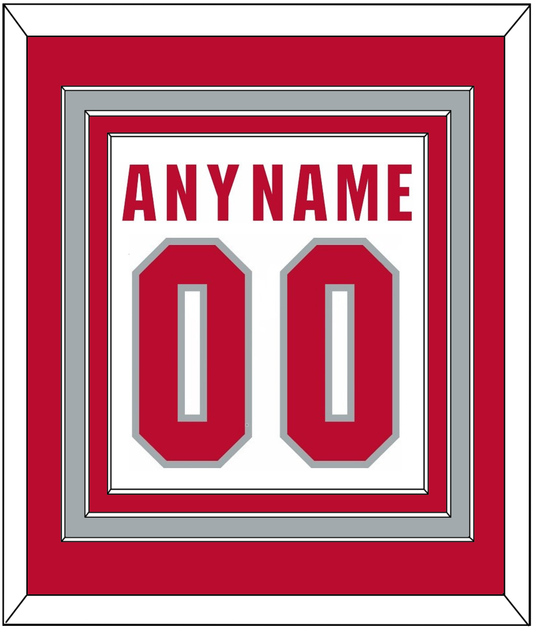Ohio State Basketball Name & Number - Home White (2013-2014) - Premier Tier 2