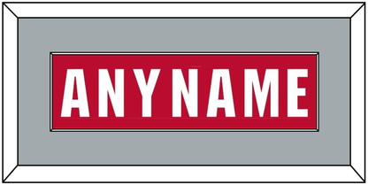 Ohio State Basketball Name - Road Red (2013-2014) - Essential Tier 2