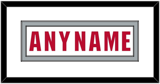 Ohio State Basketball Name - Home White (2013-2014) - Signature Tier 1